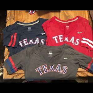 Nike Texas Rangers MLB Baseball Tees